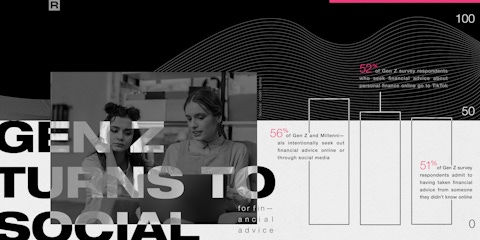 Graph: Gen Z Turns to Social for Financial Advice
