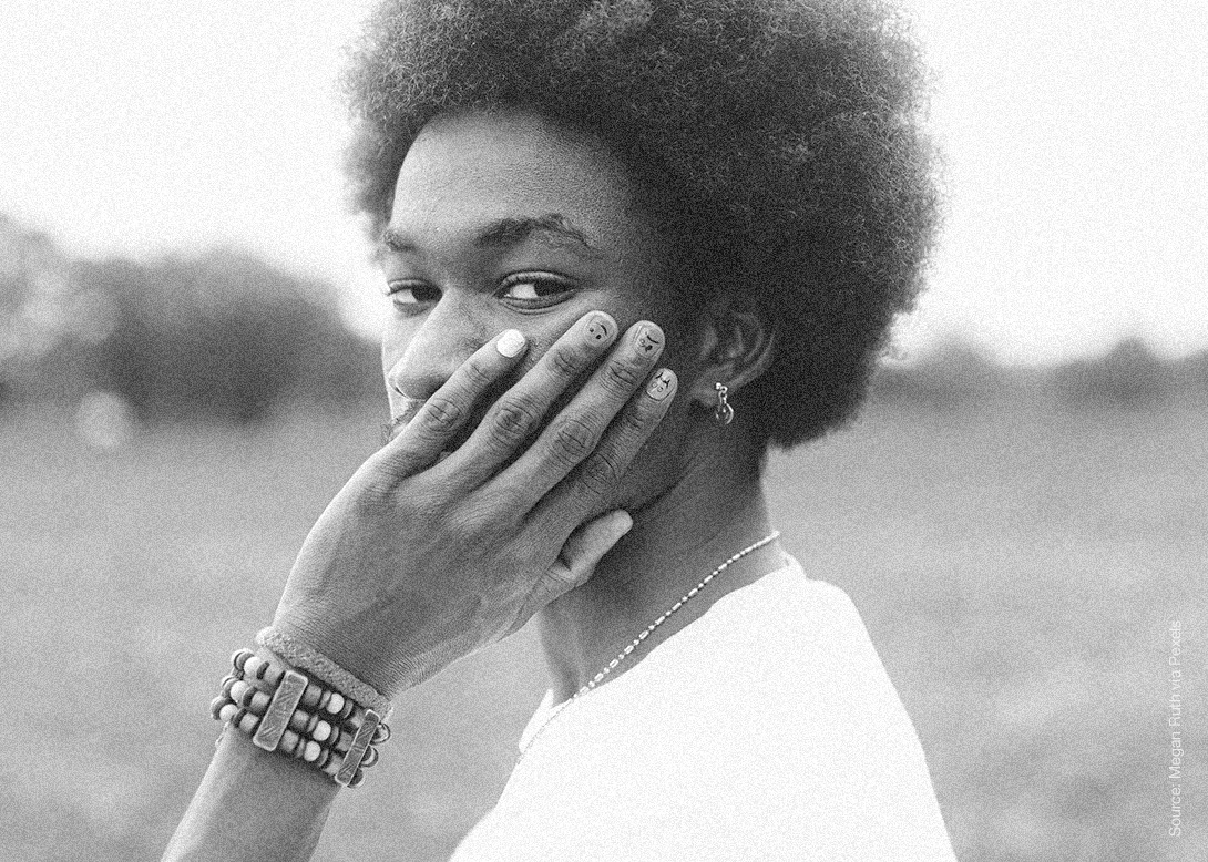 A man holding his hand to his face as he thinks about successful marketing strategies for finance companies