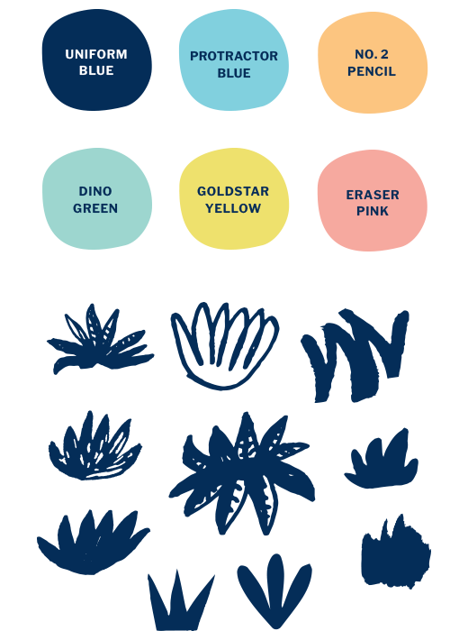 Branding elements from Linq brand messaging deliverable.